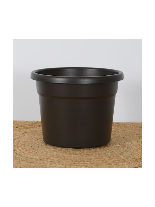 Viomes Cylindro 982 Ghiveci de flori 9,5lt 30x23cm Dark grey