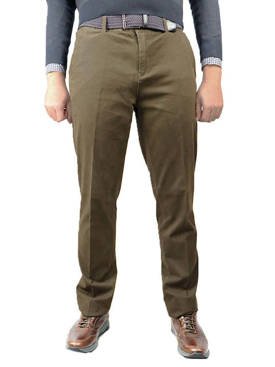 Lexton 09 28 Men's Trousers Chino Brown