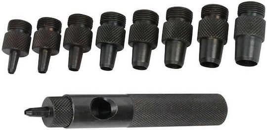 Grobheiten mit Gewindetypen Spitzen 9 Stück