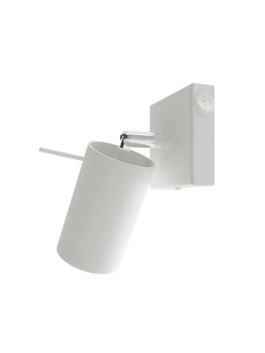 Sollux Ring Single Spot with Socket GU10 in White Color