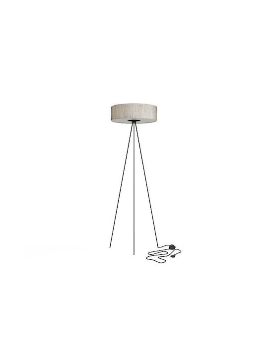 Nowodvorski Cadilac III Floor Lamp H154xW53cm. with Socket for Bulb E27 Black