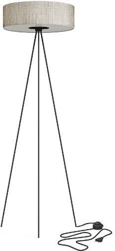 Nowodvorski Cadilac III Floor Lamp H154xW53cm. with Socket for Bulb E27 Black