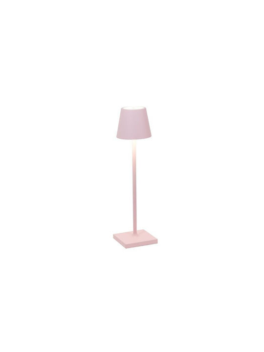 Zafferano Poldina Micro Lampă De Masă LED Pentru Exterior 1.8W IP65 Roșie