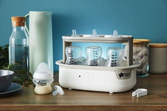 Tommee Tippee Closer to Nature Електрически Бебешки стерилизатор за 5 Шишета Closer to Nature
