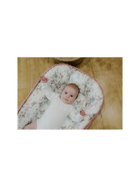 BabyCute Baby Nest Pillow Beige 80x47εκ.