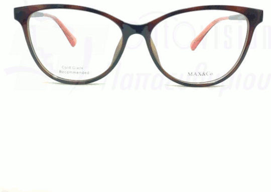 Max & Co Weiblich Kunststoff Brillenrahmen MO5039 052