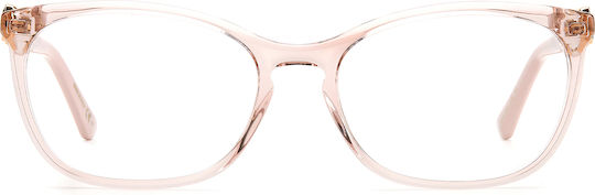 Jimmy Choo Weiblich Kunststoff Brillenrahmen Rosa JC31725TH-FWM-54