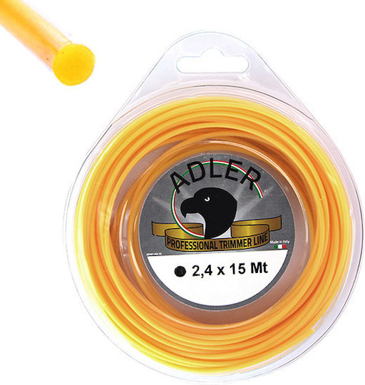 Adler Agro Round Brush Cutter Trimmer Line 1.6mm 15m 204-002