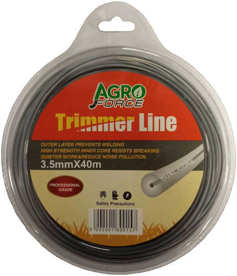 Agroforce 08495 Μεσινέζα Στρογγυλή Μήκους 40m και Πάχους 3.5mm