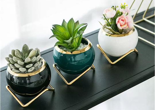 Keskor Ghiveci Ceramică Verde