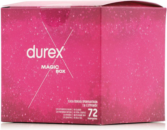 Durex Prezervative Magic Box 72 Bucăți 56mm