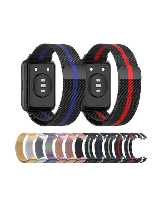 Milan Strap Stainless Steel Multicolour (Huawei Watch Fit 2)
