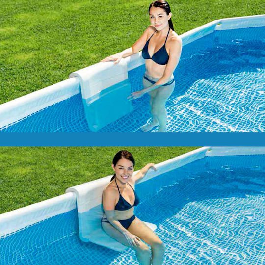 Intex Accesorii pentru piscină Pool Bench Alb