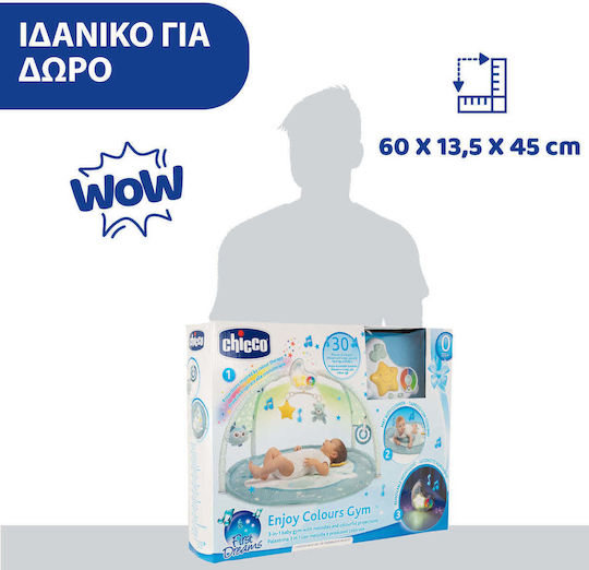 Chicco Χαρούμενα Χρώματα Γυμναστήριο Δραστηριοτήτων με Μουσική για Νεογέννητα