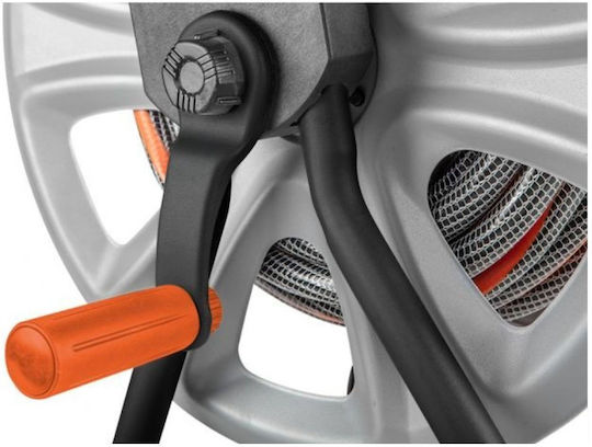 Neo Tools Τροχήλατη Ανέμη Ποτίσματος χωρίς Λάστιχο με Χερούλι Μαζέματος