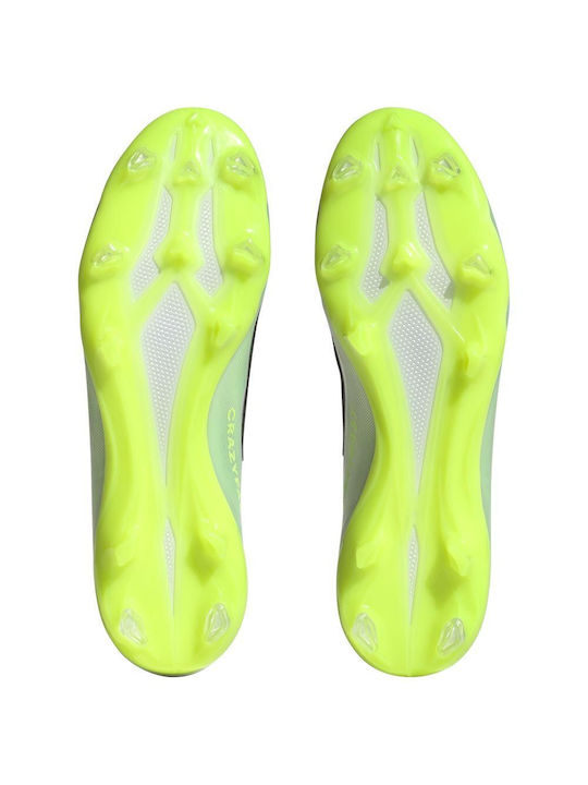 adidas X Crazyfast.2 Fußballschuhe mit Stollen Weiß