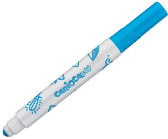 Carioca Baby Valorous Marker 2+ Lavabili Markere de Desen Set 12buc