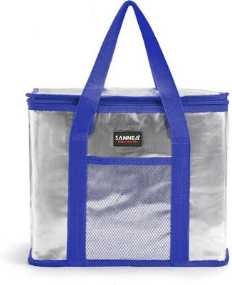 Sannea Insulated Bag Handbag 10 liters L20 x W16 x H28cm. Blue