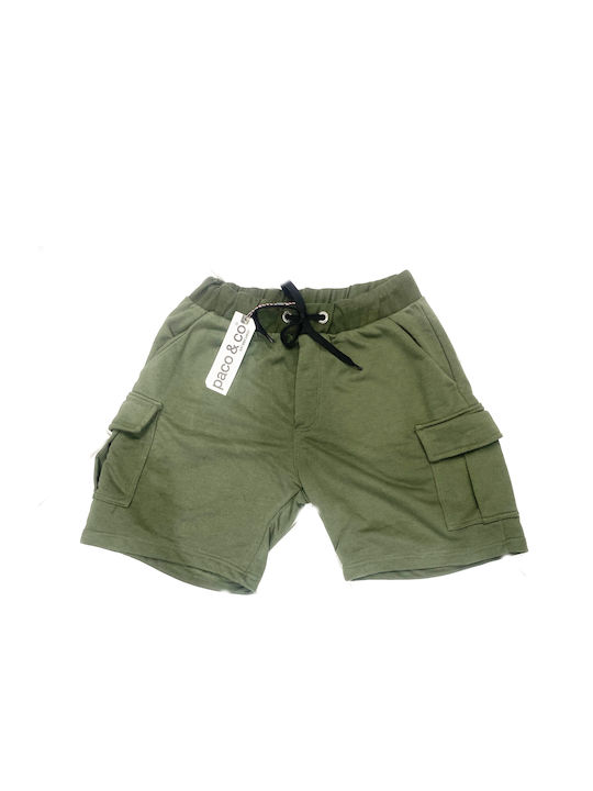 Paco & Co Men's Athletic Shorts Khaki