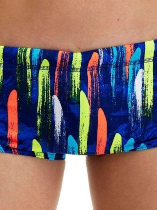 Funky Trunks Sidewinder Costume De Baie Pentru Copii Pantaloni Scurți De Înot Albastru