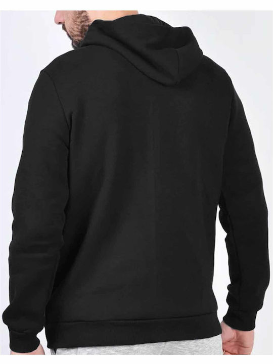 Target Men's Sweatshirt Jacket with Hood and Pockets Black