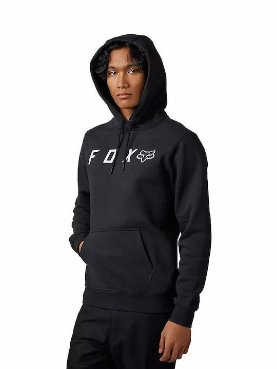 Fox Men's Sweatshirt Jacket with Hood Black