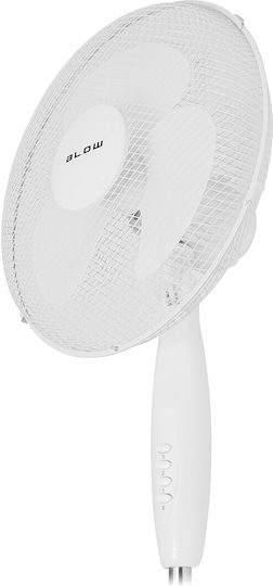 Blow Ventilator Sockel 55W Lüfterdurchmesser 40cm Weißer