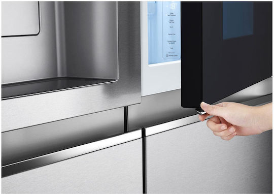 LG Ψυγείο Ντουλάπα 635lt Total NoFrost Υ179xΠ91.3xΒ73.5εκ. Inox GSXV91MBAE