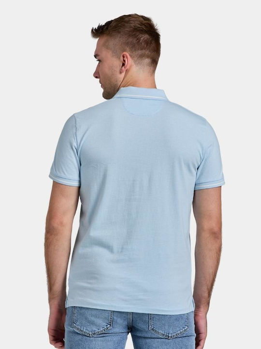 Gant Men's Short Sleeve Blouse Polo Light Blue