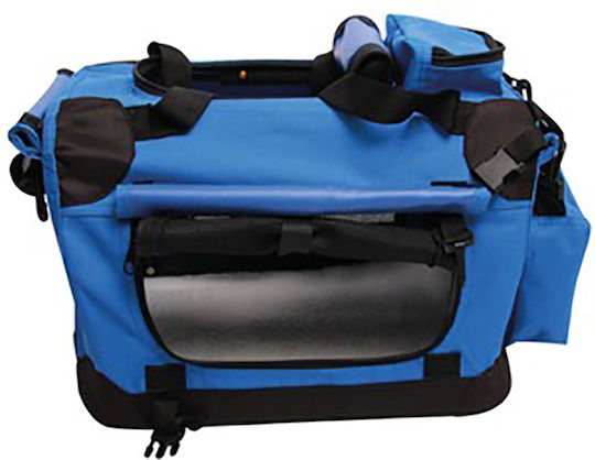 M-Pets Dog Carrying Blue Shoulder Bag for 6kg Pets L41xW28xH28cm