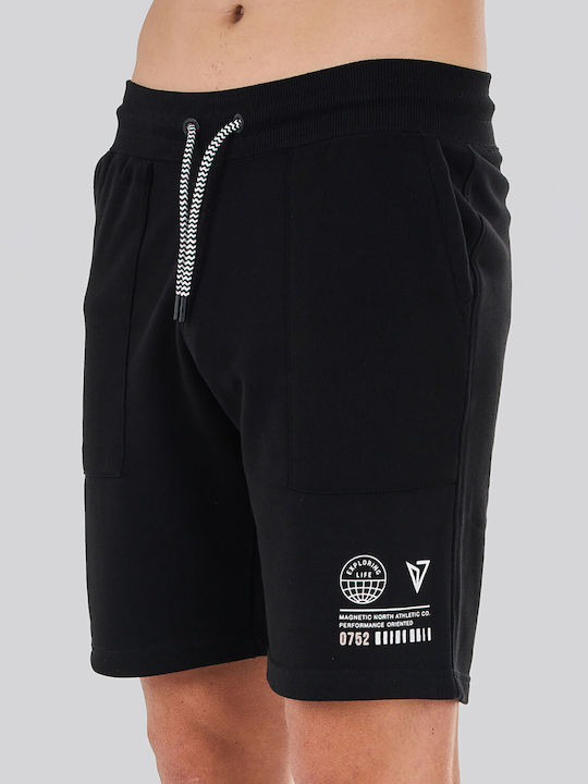 Magnetic North Sportliche Herrenshorts Schwarz