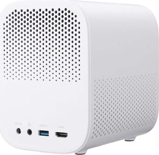 Mi Smart 2 BHR5211GL Мини 3D Проектор DLP Full HD LED лампа с Wi-Fi и вградени високоговорители Бял