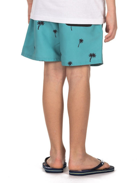 District75 Kids Swimwear Swim Shorts Turquoise