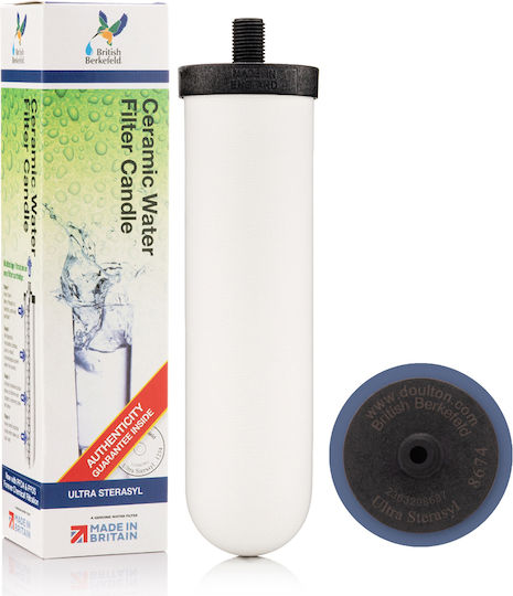Doulton Ανταλλακτικό Φίλτρο Νερού Άνω Πάγκου από Ενεργό Άνθρακα 7" Ultra Sterasyl 0.5 μm
