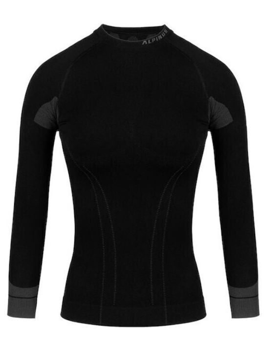 Alpinus Tactical Ισοθερμική Μπλούζα Μαύρη