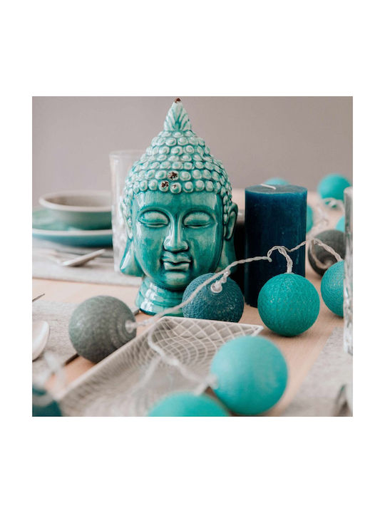 Butlers Декоративен Буда от Керамичен Материал Buddha 12.5x12.5см 1бр