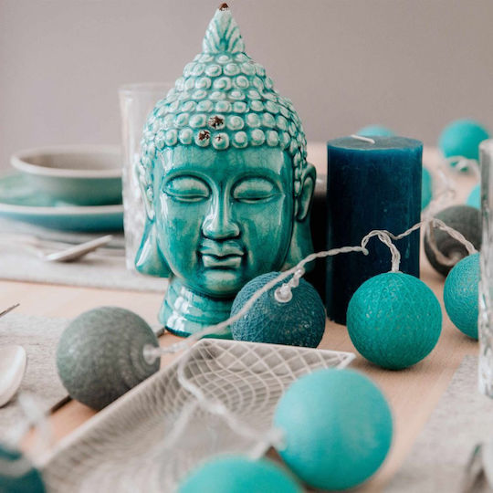 Butlers Διακοσμητικός Βούδας από Κεραμικό Υλικό Buddha 12.5x12.5cm