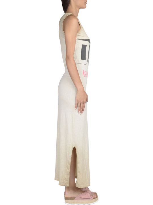 Devergo Sommer Maxi Kleid Weiß