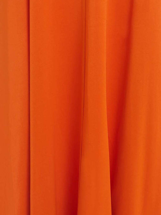 Milkwhite Sommer Maxi Kleid Orange