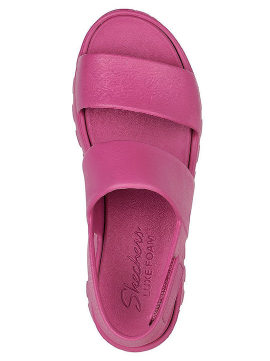 Breezy Feels Women's Flat Sandals Fuchsia
