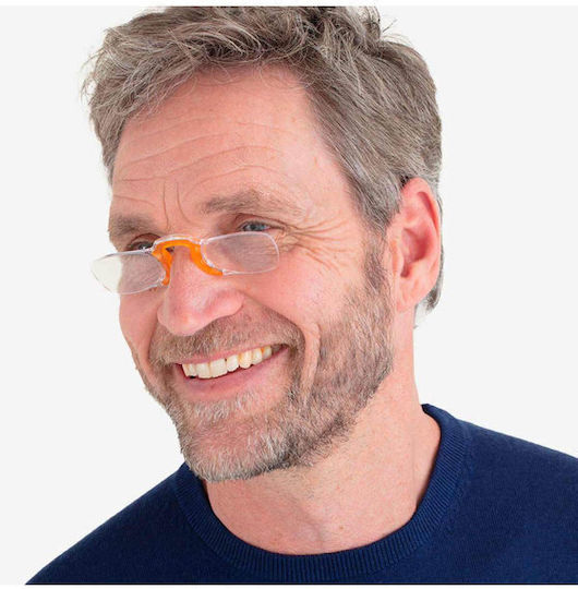 Nooz Reading Glasses +2.00 Pocket in Orange color