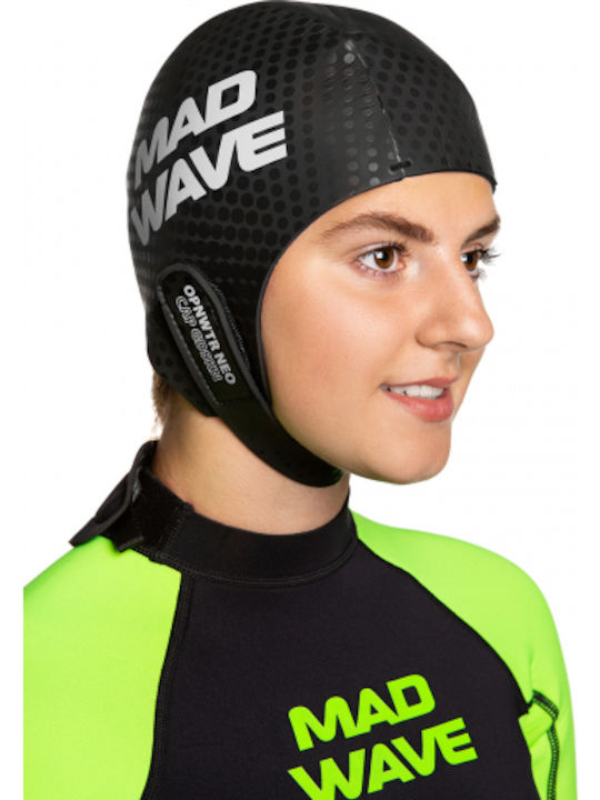 Mad Wave Σκουφάκι Κολύμβησης Ενηλίκων Μαύρο Mad Wave Σκουφάκι Κολύμβησης Ενηλίκων Μαύρο