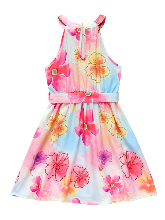 Poulain Kids Dress Floral Multicolour