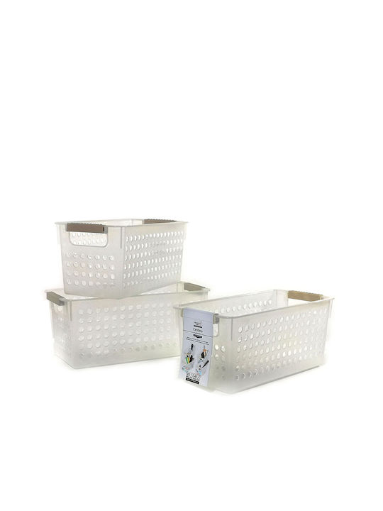 General Trade Plastic Storage Box with Lid Transparent 13.5x29x13cm