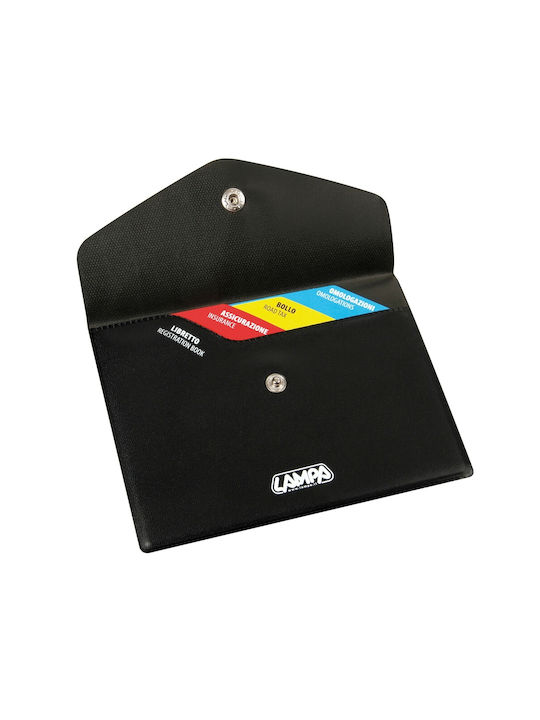 Moto Discovery Paper Storage Box with Lid Black 16x11.5cm