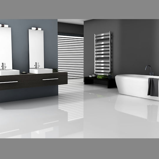 ECD Germany Tharr Electric Towel Rail 300W 50x95cm White