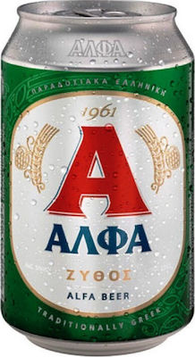 Άλφα Μπύρα Lager Κουτί 330ml 5+1 Δώρο