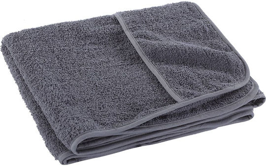 vidaXL Set 4 Hotel Face Towels 135x60 cm 400gsm Charcoal