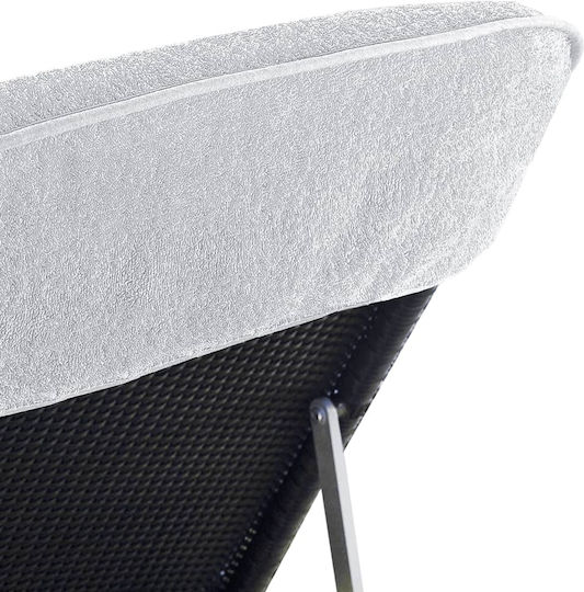 vidaXL Set 6 Hotel Face Towels 135x60 cm 400gsm White
