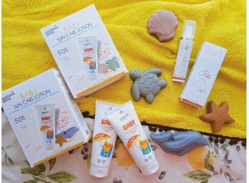 Panthenol Extra Panthenol Extra Waterproof Baby Sunscreen Emulsion SPF50 200ml & Gift 2 Sand Toys Turtle & Shell